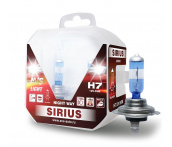 Галогеновые лампы AVS SIRIUS NIGHT WAY H7.12V.55W Plastic box-2 шт.
