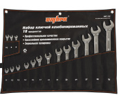 Набор ключей комбинированных в сумке, 8-32 мм, 16 шт, Ombra OMT16S