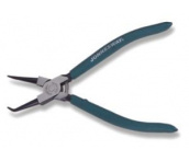 Щипцы загнутые 90° для стопорных колец с ПВХ рукоятками, сжим, 220 мм, 32-80 мм, Jonnesway AG010006 (48658)