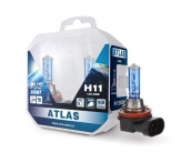 Галогеновые лампы AVS ATLAS PB /5000К/ H11.12V.55W Plastic box-2 шт.