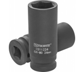 Головка торцевая ударная глубокая 1/2 DR, 24 мм, Thorvik IS11224 (53452)