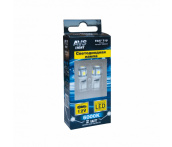 T10 T027 /белый/ (W2.1x9.5D) 5SMD 5050 3 chip W5W, блистер, 2 шт