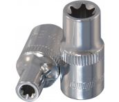 Головка торцевая 1/4 DR, внешний TORX, Е7, Ombra 114607