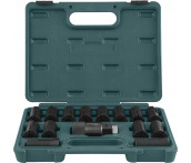 Набор для демонтажа и установки резьбовых шпилек М6x1-М16x2, 14 предметов, Jonnesway AI020118