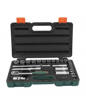 Набор головок Super Tech 3/8 DR, 26 предметов, Jonnesway S68H3126S фото 1