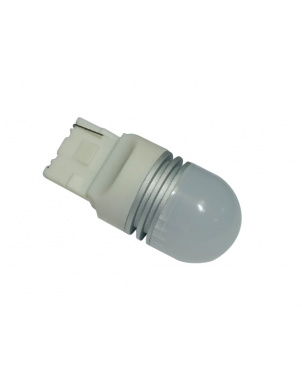 Светодиодная лампочка T087A T20/белый/(W3x16D) 6SMD 3030, 1 contact (7440),10-30V (2 шт.) фото 2