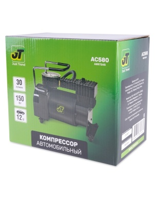Компрессор автомобильный JT AC580 (A85726S) 30 л/мин фото 4