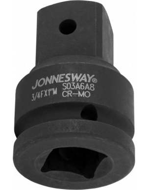 Переходник адаптер для ударного инструмента F-3/4, M-1, Jonnesway S03A6A8 фото 1