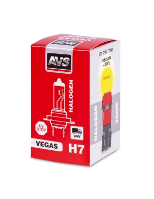Галогеновая лампа AVS Vegas H7.24V.70W (1 шт.) фото 4