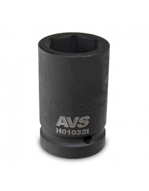 Головка торцевая для механического гайковерта 6-гранная 1''DR (32 мм) AVS H01032I фото 1