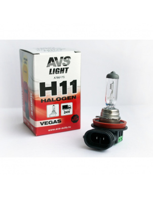 Галогеновая лампа AVS Vegas H11.24V.70W (1 шт.) фото 1