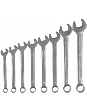 Набор ключей комбинированных удлиненных, 10-19 мм, 8 шт, Jonnesway W264108PRS фото 1