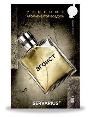 Ароматизатор воздуха (под сиденье, 100 гр.) MAXI FRESH PS-2 PERFUME "EGOISTE" (с пробником) фото 1