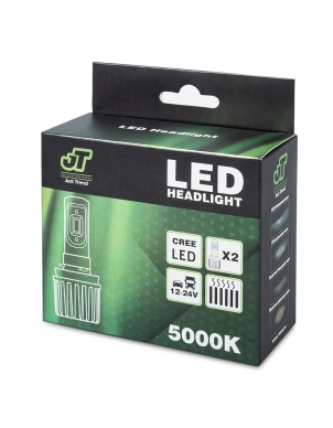 Светодиодные лампочки JT LED H4. 12/24V. 20W. (2 шт.) A85222S фото 3