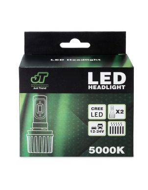Светодиодные лампочки JT LED H4. 12/24V. 20W. (2 шт.) A85222S фото 5