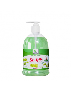 Набор жидкого мыла с дозатором Clean Green (6 видов х 500 мл.) фото 3
