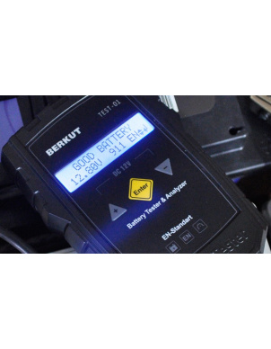 Тестер-анализатор для аккумуляторов (12V) BERKUT TEST-01 фото 3