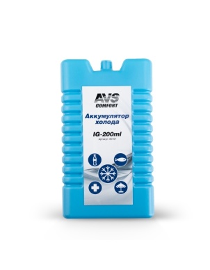Аккумулятор холода AVS IG-200ml (пластик) фото 3