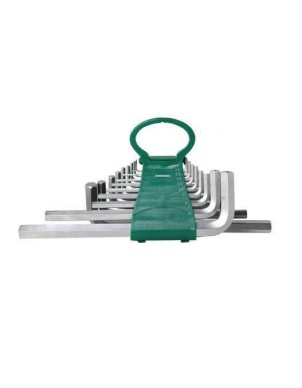 Набор шестигранных ключей удлиненных 1/16-3/4 SAE (17 шт) Jonnesway H02MH217S фото 1