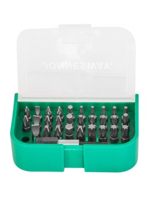 Набор бит-вставок, 31 предмет, Jonnesway DBT31B фото 2