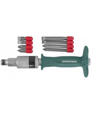Набор ударных отверток SL, PH (5 шт) Jonnesway AG010139 фото 1
