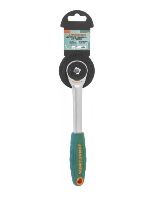 Рукоятка трещоточная ротационная со сквозным приводом 3/8 DR, 60 зубцов, 240мм, Jonnesway R6603 (46298) фото 3