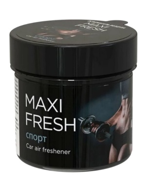 Ароматизатор воздуха MAXI FRESH CMF-117 "СПОРТ" (банка, 100 гр.) фото 1