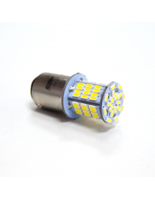 Светодиодная лампочка S100B T15/белый/ (BAY15D) 78SMD 3014 2 contact, 2 шт. фото 2