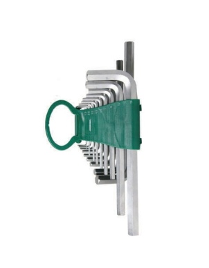 Набор шестигранных ключей удлиненных 1/16-3/4 SAE (17 шт) Jonnesway H02MH217S фото 2