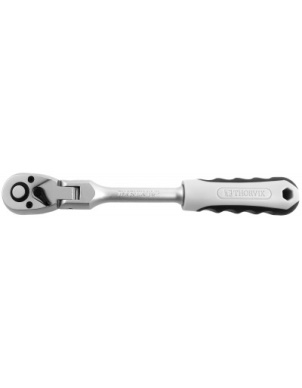 Трещоточная рукоятка с шарниром 3/8"DR, 72 зубца, Thorvik S2R472 (54324) фото 3
