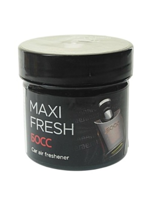 Ароматизатор воздуха MAXI FRESH CMF-127 "Босс" (банка, 100 гр.) фото 1