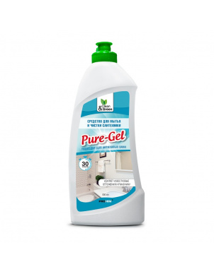 Средство для мытья и чистки сантехники (гель, 500 мл) "Pure-Gel" Clean&Green CG8079 фото 1