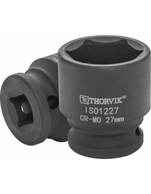 Головка торцевая ударная 1/2"DR, 27 мм, Thorvik IS01227 (53423) фото 1
