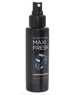 Ароматизатор воздуха MAXI FRESH SMF-16 "ЧЕРНОЕ ЗОЛОТО" (110 мл., спрей) фото 1