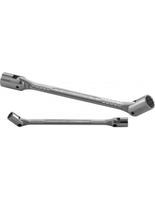 Ключ карданный с шарнирными торцевыми головками, 17x19 мм, Jonnesway W43A1719 фото 1