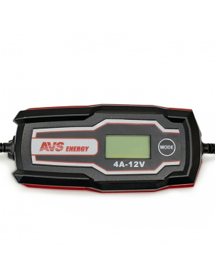 Зарядное устройство для автомобильного аккумулятора (12V, 4A, 51W) AVS BT-4S фото 5
