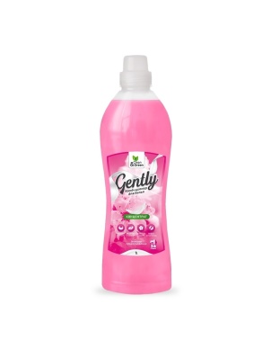 Кондиционер для белья Gently "Нежное прикосновение" розовый, 1000 мл, Clean&Green CG8165 фото 1