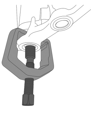 Съемник рулевой сошки, Thorvik APAP1 фото 2