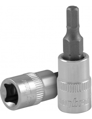Насадка торцевая 1/4 DR с шестигранной вставкой-битой, H4, Ombra 114204 фото 1