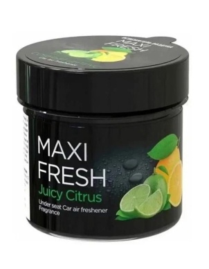 Ароматизатор воздуха MAXI FRESH CMF-101 "СОЧНЫЙ ЦИТРУС" (банка, 100 гр.) фото 1