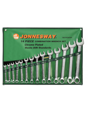 Набор ключей комбинированных 10-32 мм, 14 шт, Jonnesway W26114S (47402) фото 1