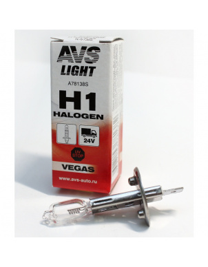 Галогеновая лампа AVS Vegas H1.24V.70W (1 шт.) фото 1