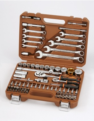 Набор инструментов, 82 предмета, Ombra OMT82S фото 4