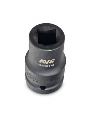 Головка торцевая для механического гайковерта 4-гранная 1''DR (19 мм) под футорку AVS H41019I фото 1