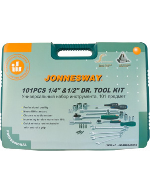 Набор инструментов Jonnesway S04H624101SA, 101 предмет фото 2