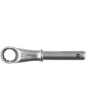Ключ накидной усиленный, 24 мм, d18.5/180 мм, Jonnesway W77A124 (46318) фото 2
