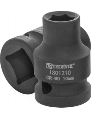 Головка торцевая ударная 1/2"DR, 10 мм, Thorvik IS01210 (53405) фото 1