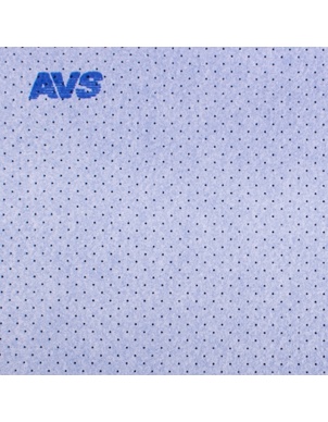 Замша искусственная с перфорацией AVS BCH-3040 (30x40см) (голубая) фото 3