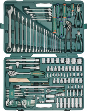 Набор инструментов, 127 предметов, Jonnesway S04H524127S фото 3