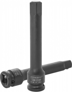 Удлинитель для ударного инструмента 1/2"DR, 125 мм, Thorvik IEB12125 (53464) фото 1